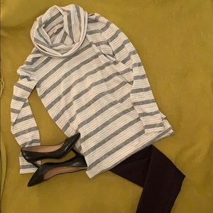 LOFT cowl neck tunic